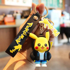 Japanese Anime Key Chain Couple Car Bag Pendant Gift