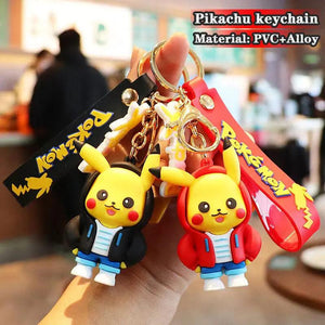 Japanese Anime Key Chain Couple Car Bag Pendant Gift