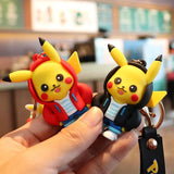 Japanese Anime Key Chain Couple Car Bag Pendant Gift