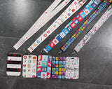 Doctor Nurse Chemical Electrocardiogram Card Neck Strap Lanyards Holder