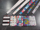 Doctor Nurse Chemical Electrocardiogram Card Neck Strap Lanyards Holder