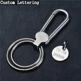 High-grade 304 Stainless Steel Men Key Chain Auto Car Key Holder