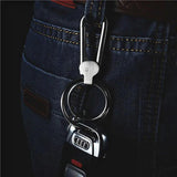 High-grade 304 Stainless Steel Men Key Chain Auto Car Key Holder