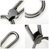 High-grade 304 Stainless Steel Men Key Chain Auto Car Key Holder