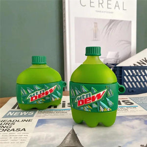 3D Mtn DEW Silicone Case for Airpods-Protection & Decoration