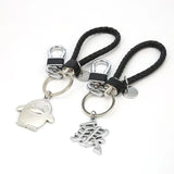 GINTAMA Keychain Elizabeth Sakata Gintoki Metal Pendant Keyring