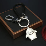 GINTAMA Keychain Elizabeth Sakata Gintoki Metal Pendant Keyring