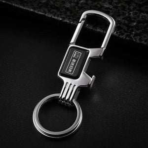 Car Keychain Male Waist Pendant Lock Buckle Bottle Opener Keychain