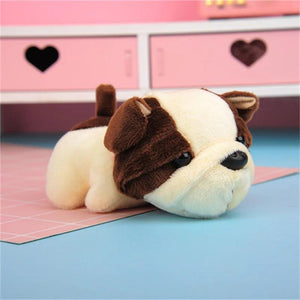 Shar Pei Papa Dog Plush Toy Pendant Keychain