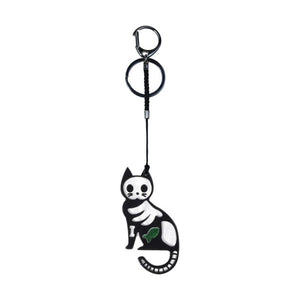 Acrylic All Saints' Cat Key Chain Animal Corsage Jewelry Accessories Women