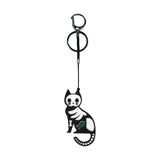 Acrylic All Saints' Cat Key Chain Animal Corsage Jewelry Accessories Women