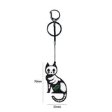 Acrylic All Saints' Cat Key Chain Animal Corsage Jewelry Accessories Women