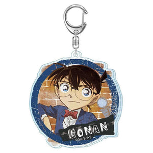 Detective Conan Keychain Shinichi Kudou Ran Mouri Acrylic Key Holder