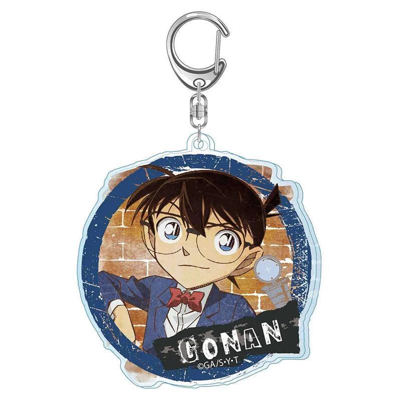 Detective Conan Keychain Shinichi Kudou Ran Mouri Acrylic Key Holder
