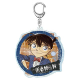 Detective Conan Keychain Shinichi Kudou Ran Mouri Acrylic Key Holder