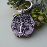 Fertility Goddess Keychain Pigeon Amulet Jewelry For Mother