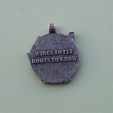 Fertility Goddess Keychain Pigeon Amulet Jewelry For Mother