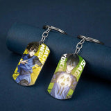 Anime Football Keychain Titanium Bag Charm Women Men Gift
