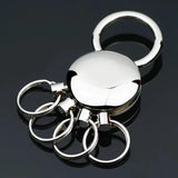 Carabiner Shape Keychain Climbing Hook Stainless Steel Man Gift