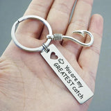 Funny Keychain - 'Greatest Catch Of My Life' Key Chain - Anniversary Proposal