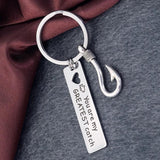 Funny Keychain - 'Greatest Catch Of My Life' Key Chain - Anniversary Proposal