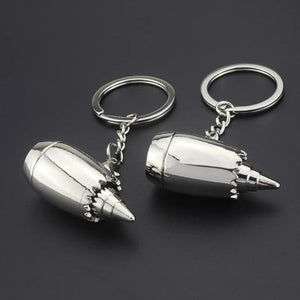 DIY Aeroengine Keyring Metal Aircraft Turbine Brolok