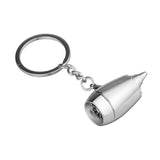 DIY Aeroengine Keyring Metal Aircraft Turbine Brolok