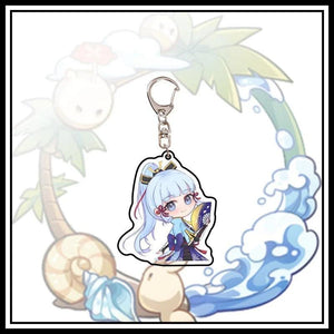 Acrylic Keychain Double-sided Interlayer Keli Ornament Gift