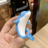 Dolphin Whale Keychain Car Handbag Pendant with Bell Toy