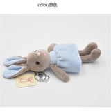 Fluffy Bunny Keychains Rabbit Key Chain Fur Woman Handbag Bag Keyring Pom Pom