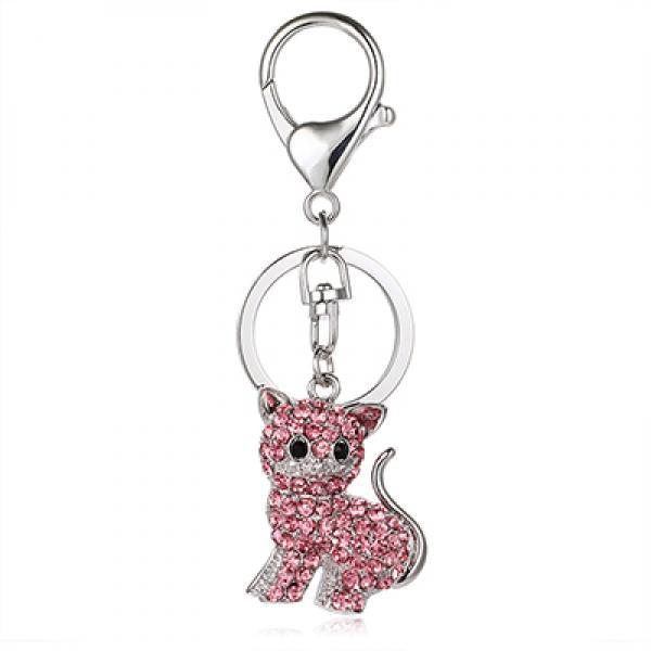 Kitty Keychain Car Keyring Lady's Bag Pendant