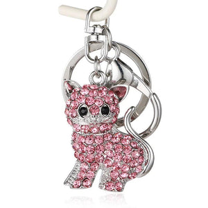 Kitty Keychain Car Keyring Lady's Bag Pendant