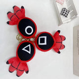 Red Soldier Doll Plush Keychain for Boys and Girls
