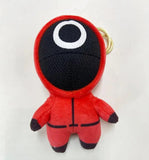 Red Soldier Doll Plush Keychain for Boys and Girls