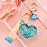 Cute Love Key Chain Car Key Ring for Women Bag Charm Accessories