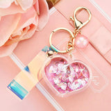 Cute Love Key Chain Car Key Ring for Women Bag Charm Accessories