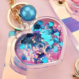 Cute Love Key Chain Car Key Ring for Women Bag Charm Accessories