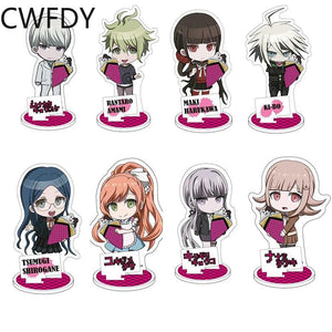 Danganronpa Acrylic Stand V3 Saihara Shuichi Ouma Kokichi Keychain