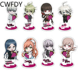 Danganronpa Acrylic Stand V3 Saihara Shuichi Ouma Kokichi Keychain