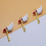 CCS Magic Wand Keychain Pendant Anime Sakura Pendant Keyring Women
