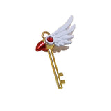 CCS Magic Wand Keychain Pendant Anime Sakura Pendant Keyring Women