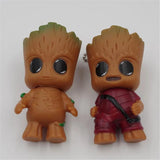 GOTG 2 Treeman Keychain Cartoon Groot Doll Keyring Bag Jewelry Pendant