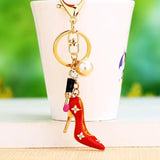 Heels Keychain Car Keychain Rhinestone Bag Pendant Key Ring