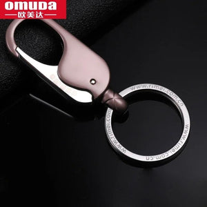 Metal Car Key Chain Key Ring with Two Rings