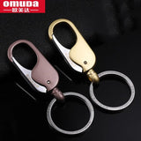 Metal Car Key Chain Key Ring with Two Rings