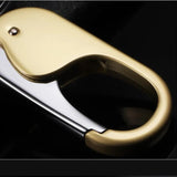 Metal Car Key Chain Key Ring with Two Rings