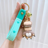 Cat Claw Pendant Keychain Soft PVC Jewelry Paws Animal Fortune Paw