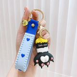 Cat Claw Pendant Keychain Soft PVC Jewelry Paws Animal Fortune Paw