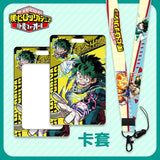 MHA Todoroki Shouto Keychain Phone Charm Credit Card Sleeve Fans Gift