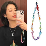 DIY Rainbow Phone Chain for Women